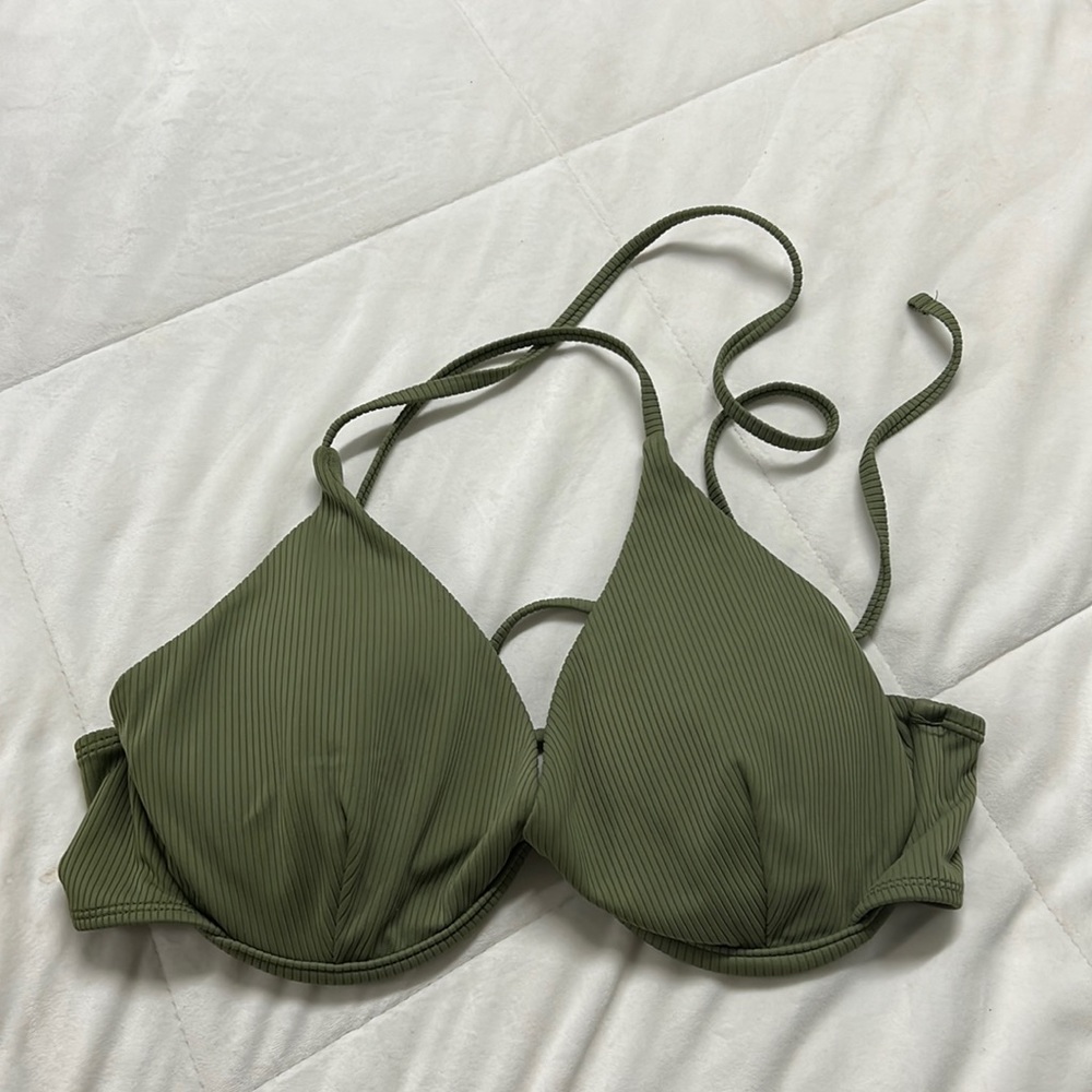 Green Swim Top